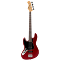 Prodipe JB80 LH RA CAR Bass, Left Handed, 4 Strings, Candy Red