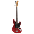 Prodipe JB80 RA CAR Bass, 4 Strings, Candy Red