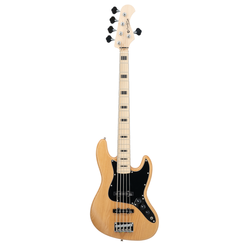 Prodipe JB90 MA Alder 5C Bass, 5 Strings, Natural