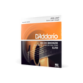 D'Addario 10-47 Extra Light, 80/20 Bronze Acoustic Guitar Strings