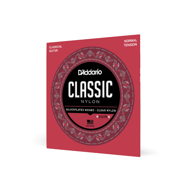 D'Addario Normal Tension, Classic Nylon Student Classical Guitar Strings