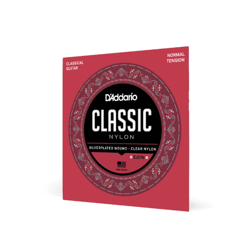 D'Addario Normal Tension, Classic Nylon Student Classical Guitar Strings