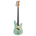 Prodipe PB80 RA SG Bass, 4 Strings, Surf Green