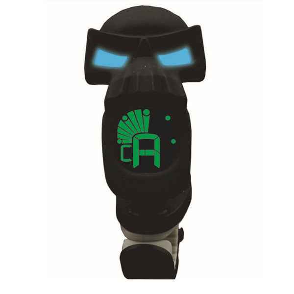 Swiff B73 Skull - BLACK Chromatic Tuner for Guitar, Bass, Ukulele & Violin